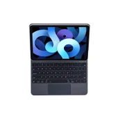 İpad Pro 12.9 (2022) Kılıf X9 Magic Manyetik Klavyeli Tablet Kılıfı - Siyah thumbnail 7