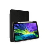 İpad Pro 11 (2024) Kılıf Kalemlikli Mars Tablet Kılıfı - Siyah thumbnail 1