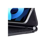 İpad Pro 12.9 (2022) Kılıf X9 Magic Manyetik Klavyeli Tablet Kılıfı - Siyah thumbnail 6