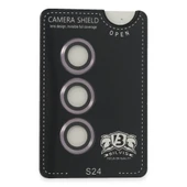 Samsung Galaxy S24 Bilvis Titan Kamera Lens - Derin Mor thumbnail 2