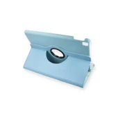 İpad Pro 13 (2024) Kılıf 360 Tablet Deri Kılıf - Turkuaz thumbnail 2