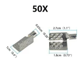 YATE10 Alüminyum-Bakır Isıtıcı Filmi Bağlantı Klipsi  50 Adet thumbnail 2