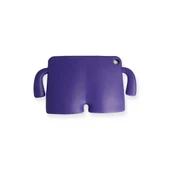 Samsung Galaxy Tab A9 Kılıf Karakter Tablet Silikon - Mor thumbnail 2