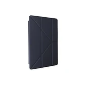 İpad Pro 11 (2024) Kılıf Kalemlikli Mars Tablet Kılıfı - Lacivert thumbnail 4