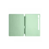 Samsung Galaxy X610 Tab S9 Fe Plus 12.4 Kılıf Kalemlikli Mars Tablet Kılıfı - Açık Yeşil thumbnail 3