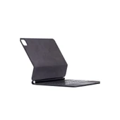 İpad Pro 12.9 (2022) Kılıf X9 Magic Manyetik Klavyeli Tablet Kılıfı - Siyah thumbnail 4