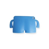 Samsung Galaxy Tab A9 Kılıf Karakter Tablet Silikon - Mavi thumbnail 2