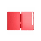 Samsung Galaxy X610 Tab S9 Fe Plus 12.4 Kılıf Kalemlikli Mars Tablet Kılıfı - Kırmızı thumbnail 3