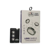 Samsung Galaxy S24 Bilvis Titan Kamera Lens - Derin Mor thumbnail 1