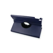 İpad Pro 11 (2024) Kılıf 360 Tablet Deri Kılıf - Lacivert thumbnail 2