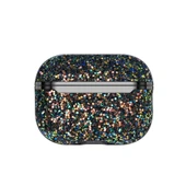 Onegif Airpods Pro 2 (2.nesil) Bright Simli Airpods Kapak - Siyah thumbnail 2