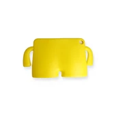 Samsung Galaxy Tab A9 Plus Kılıf Karakter Tablet Silikon - Sarı thumbnail 2