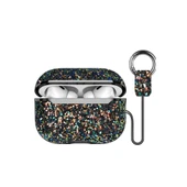 Onegif Airpods Pro 2 (2.nesil) Bright Simli Airpods Kapak - Siyah thumbnail 1