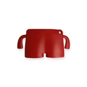 Samsung Galaxy Tab A9 Kılıf Karakter Tablet Silikon - Kırmızı thumbnail 2