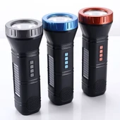 Güneş Enerjili Bluetooth Radyo Özellikli Kamp El Feneri thumbnail 3