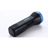 Güneş Enerjili Bluetooth Radyo Özellikli Kamp El Feneri thumbnail 1