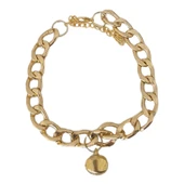 Kedi Ve Köpek Lüx Zincir Kolye 25-30 cm Medium Gold thumbnail 3