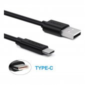 Choetech USB-C to USB-A Data ve Şarj Kablosu - 2 Metre - AC0003 - Siyah thumbnail 3