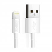 Choetech Lightning USB Şarj Kablosu MFI Lisanslı 1.8 Metre - IP0027 - Beyaz thumbnail 1