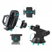 Choetech Kablosuz 15W Hızlı Şarj Araç Tutucu T521-F thumbnail 5