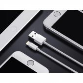 Choetech Lightning USB Şarj Kablosu MFI Lisanslı 1.8 Metre - IP0027 - Beyaz thumbnail 4