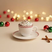 GÜRAL PORSELEN Bistro Red Glow Çay Takımı 6830 thumbnail 1