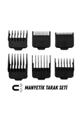 Hector Orijinal Tıraş Makinesi Yedek Mıknatıslı Manyetik Tarak Seti 6'lı thumbnail 1