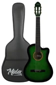 Midex MGX-100GR Üst Seviye Klasik Gitar 4/4 Sap Ayarlı (Çanta Askı Capo Metod Pena) thumbnail 2