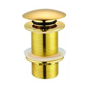 Lavabo Sifon Başlığı Pop-up Taşmasız Altın thumbnail 1