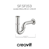 Lavabo Sifonu 30 cm  U G1 1/4 thumbnail 2