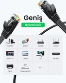 UGREEN CAT6 Flat Ethernet Kablosu, 10 Metre, 50178 thumbnail 7