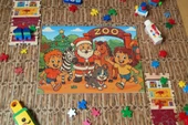 Hayellerden Doğan Puzzle Serisi Piroş Aliş ve Mırmır Hayvanat Bahçesinde 42 Parça A4 Puzzle thumbnail 2