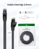 UGREEN CAT6 Flat Ethernet Kablosu, 10 Metre, 50178 thumbnail 8