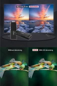 4K Ultra HD Android TV Stick - 8GB+128GB Depolama, Wi-Fi ve Bluetooth Kumandalı TV Çevirici thumbnail 6