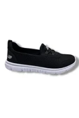 Cakgo SC046-26 Anorak Anatomik Slip On Kadın Sneaker Siyah Beyaz thumbnail 2