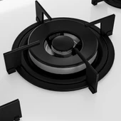 Altus ALA 176 GWD Ankastre Cam Ocak Beyaz (4 gaz+1 wok) thumbnail 4