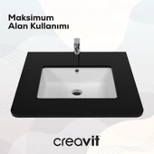 Tezgah Altı Lavabo 38*51 cm Beyaz thumbnail 5