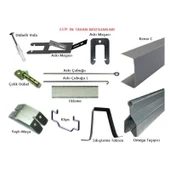 30x30 CLİP-İN METAL ASMA TAVAN TAM TAKIM ALÜMİNYUM SİSTEMİ (4 M2) thumbnail 3