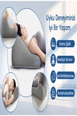 VISCORA Çok Amaçlı Ortopedik Bel Minderi – Visco,-Yıkanabilir Kılıf – 23x50x40 thumbnail 4