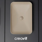 Ultra Dikdörtgen Çanak Lavabo 60 cm Mat Cappucino thumbnail 2