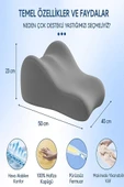VISCORA 3D Ergonomik Pozisyonlama Yastığı Çiftler İçin Konforlu Tasarım, Çok Amaçlı Destek 23x50x40 thumbnail 7