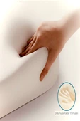 VISCORA ViscoForm Curve Ortopedik Bel & Bacak Destek Yastığı – Visco,-Yıkanabilir Kılıf – 23x50x40 thumbnail 3