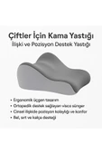 VISCORA Çiftler İçin Yakınlık Yastığı 3D Ergonomik Kama Tasarım Kalça, Bel, Boyun ve Bacak Destekli thumbnail 7
