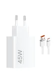 Xiaomi 45w (WATT) Orijinal Turbo Hızlı Şarj Aleti Seti thumbnail 2