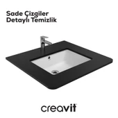 Tezgah Altı Lavabo 38*51 cm Beyaz thumbnail 3