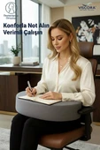 VISCORA Ergonomik Okuma Çalışma Minderi – Space Memory Foam – Bel & Boyun Destekli thumbnail 6