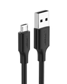 UGREEN USB-A - Micro USB Kablo, Nikel Kaplama, Siyah, 1.5 Metre, 60137 thumbnail 1