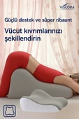 VISCORA Omuz ve Sırt Destekli Minder–Space Memory Foam Yıkanabilir Kılıf-Kapalı Ambalaj Ofis/Ev/Kamp thumbnail 2