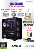 DFS GAMING VEXANA RYZEN 7 9800X3D-B650M-RTX 5060 TI 16GB-32GB DDR5 RAM-1TB M.2 SSD-MASAÜSTÜ OYUNCU BİLGİSAYARI thumbnail 1