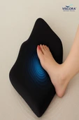VISCORA Masajlı Titreşimli Ortopedik Destek Minderi – Bel, Sırt, Ayak ve Araç İçi Kullanım thumbnail 2
